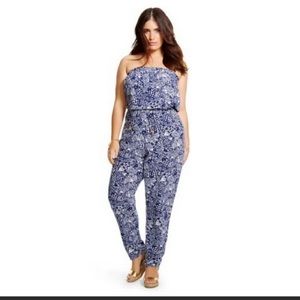Lilly Pulitzer Target strapless jumpsuit